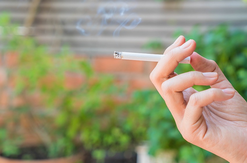 O cigarro no condomínio