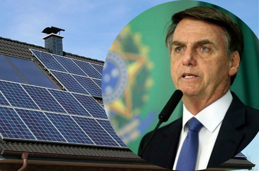 Bolsonaro critica redução de subsídios na geração solar