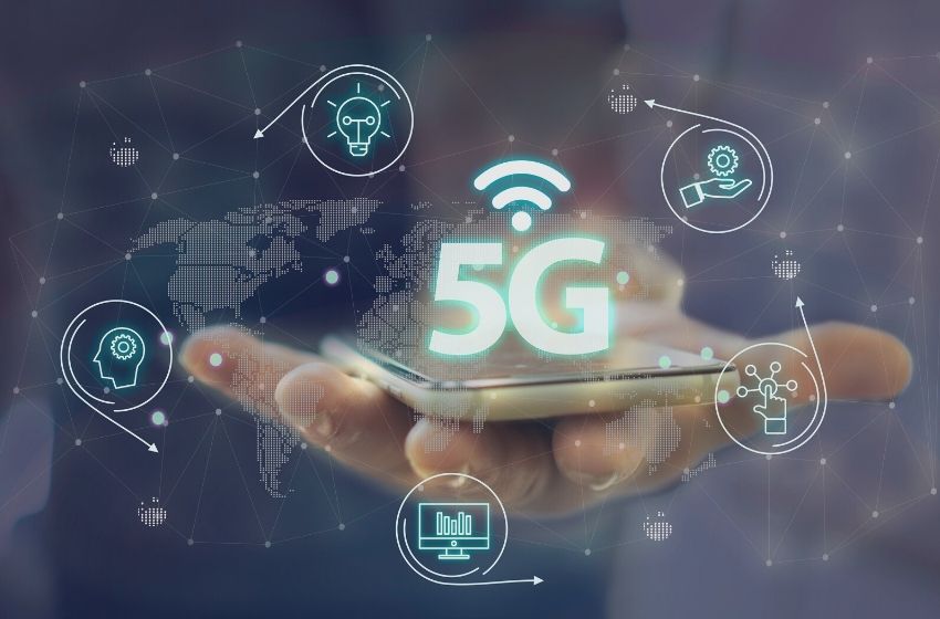 Tecnologia 5G no mercado de segurança eletrônica.