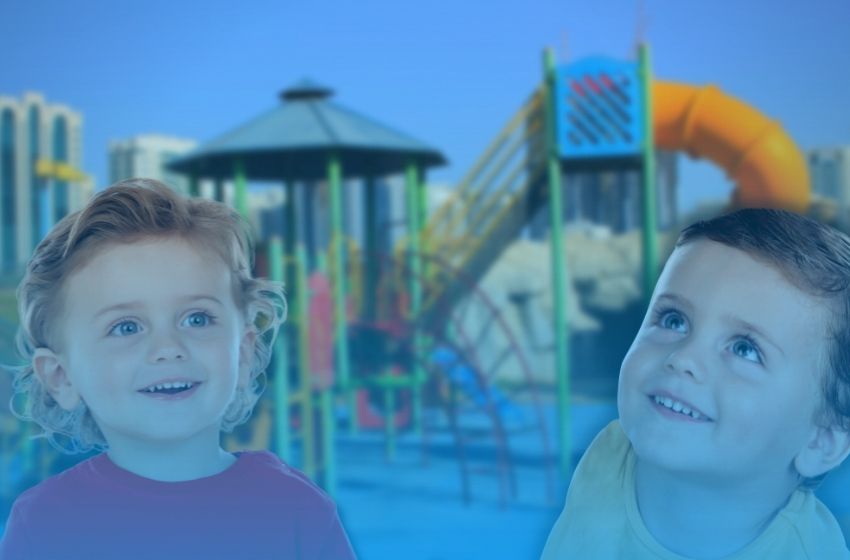 Férias escolares: brincadeiras para as crianças nas áreas de lazer do condomínio.